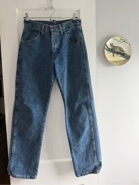 Rustler Men's Dark Blue Straight-Leg Jeans
